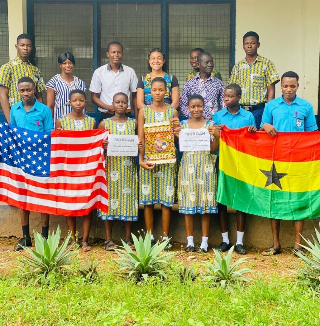 TiimobW's tweet photo. @USEmbassyGhana 

Fulbright English Language Teaching Assistant (ELTA) Program 2023/2024. I am hosting Morgan Thomas in Savelugu SHS, Ghana. She will assist in teaching English Language and embark upon several other co-curricular activities. 

#USDepartmentofState
#IREX
#ECA https://t.co/xkihzh53dk