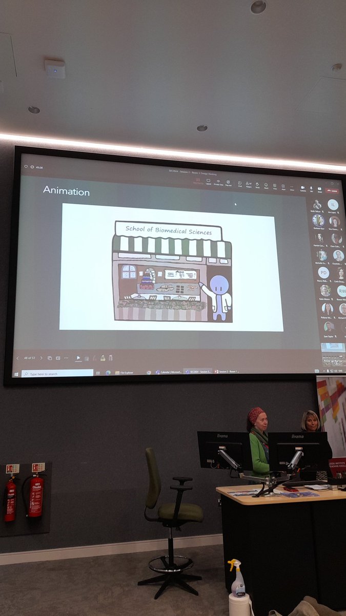 Fantastic to see the outcomes from the School of BioMed Sciences of partnering with the Learning Design Agency #sec2024