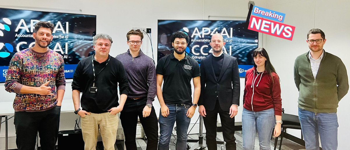 🚓 👨🏻‍💻 Our recent workshop on further developing #CC4AI was a GREAT success 🏆. 📣 We are proud to announce that our #AI assessment tool is now compliant with the #EUAIAct 🇪🇺 ✔️.