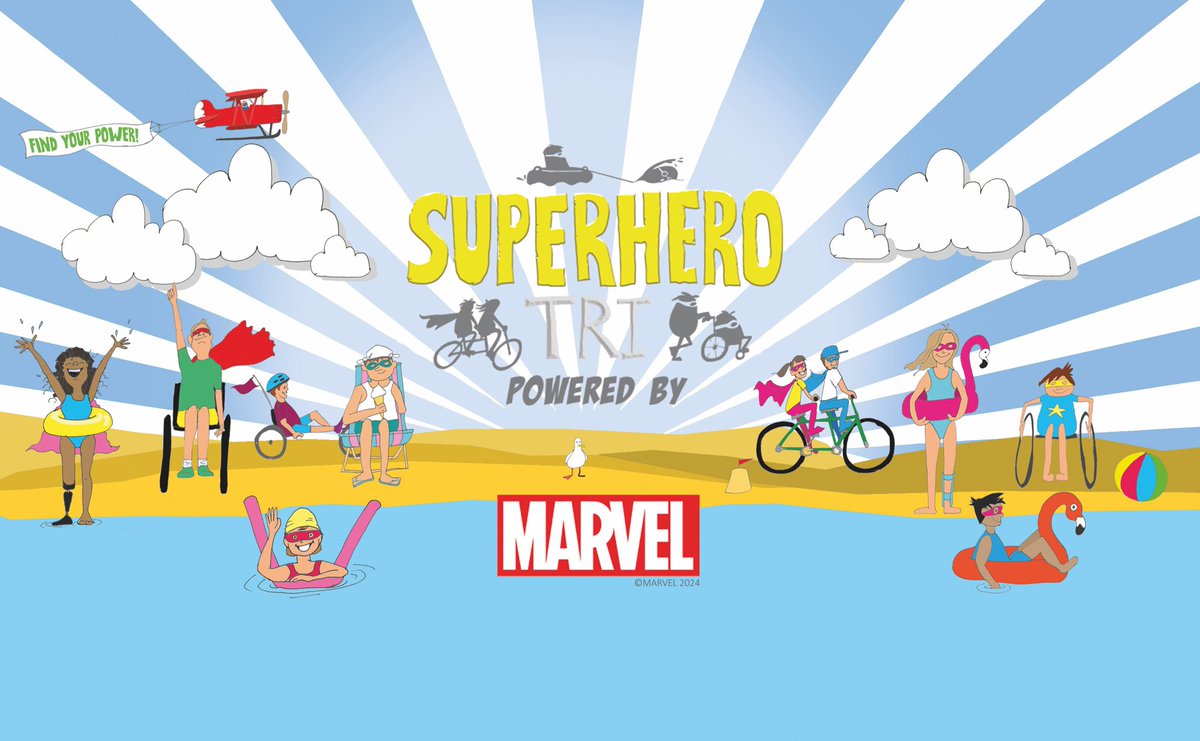 SuperheroTri's tweet photo. POW! Our events are going to be so EPIC this year! With 4 full throttle events to choose from, join as many as you want! Head to our SUPER website & SIGN UP & SAVE THE DAY!! www.superhero https://t.co/IoNlJh6CN9 #findpower https://t.co/N3hmFiZWSo