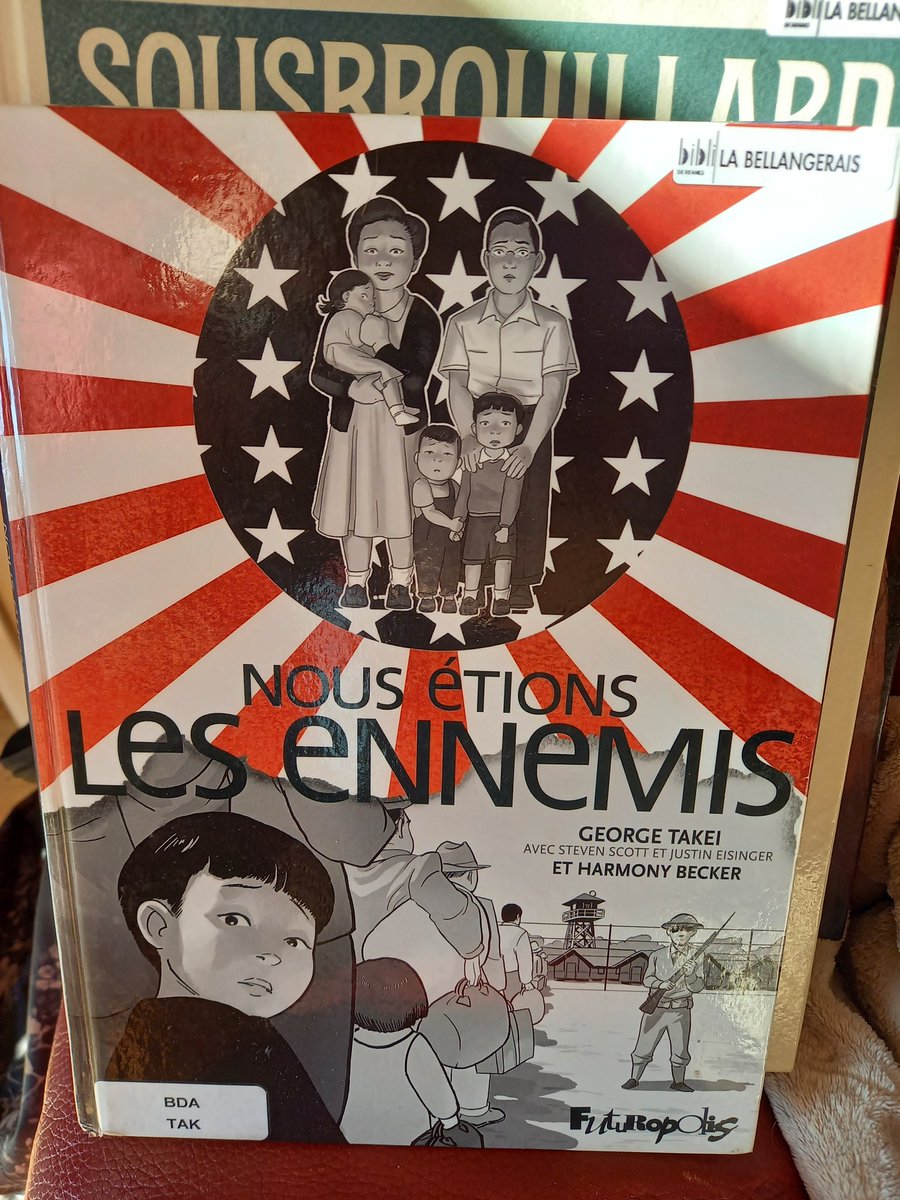 BoudetteGirl's tweet photo. C'est l'heure des coups de cœur
(Vive les bibliothèques)
Gros conseil: "nous étions les ennemis"l'enfance de George Takei❤
#PointLecture 1/3 https://t.co/rTdbhiv2Li