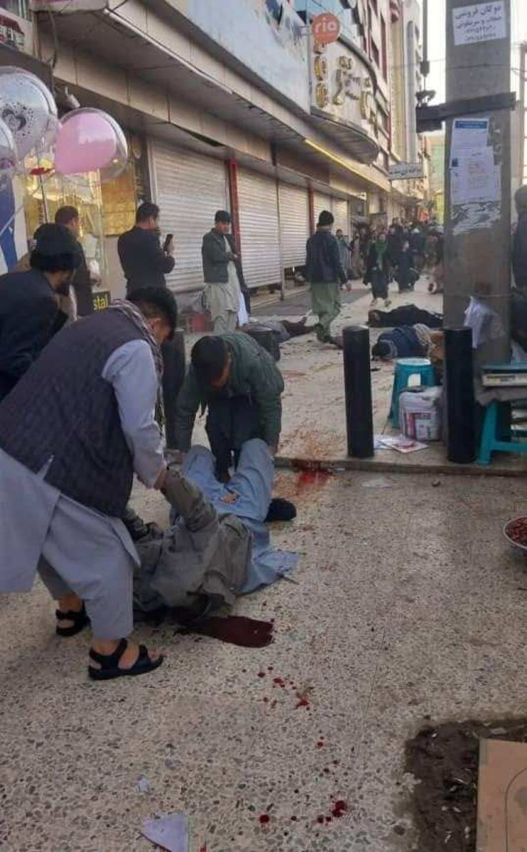 sitarah_m's tweet photo. Further tragic news from Barchi City Center, west of Kabul with reports of another targeted explosion today at around 3:00 pm claiming the lives of 5 Hazaras with 12 others injured. Casualties expected to rise.

Each genocidal attack underscores the urgency to #StopHazaraGenocide https://t.co/juGFBcZ721