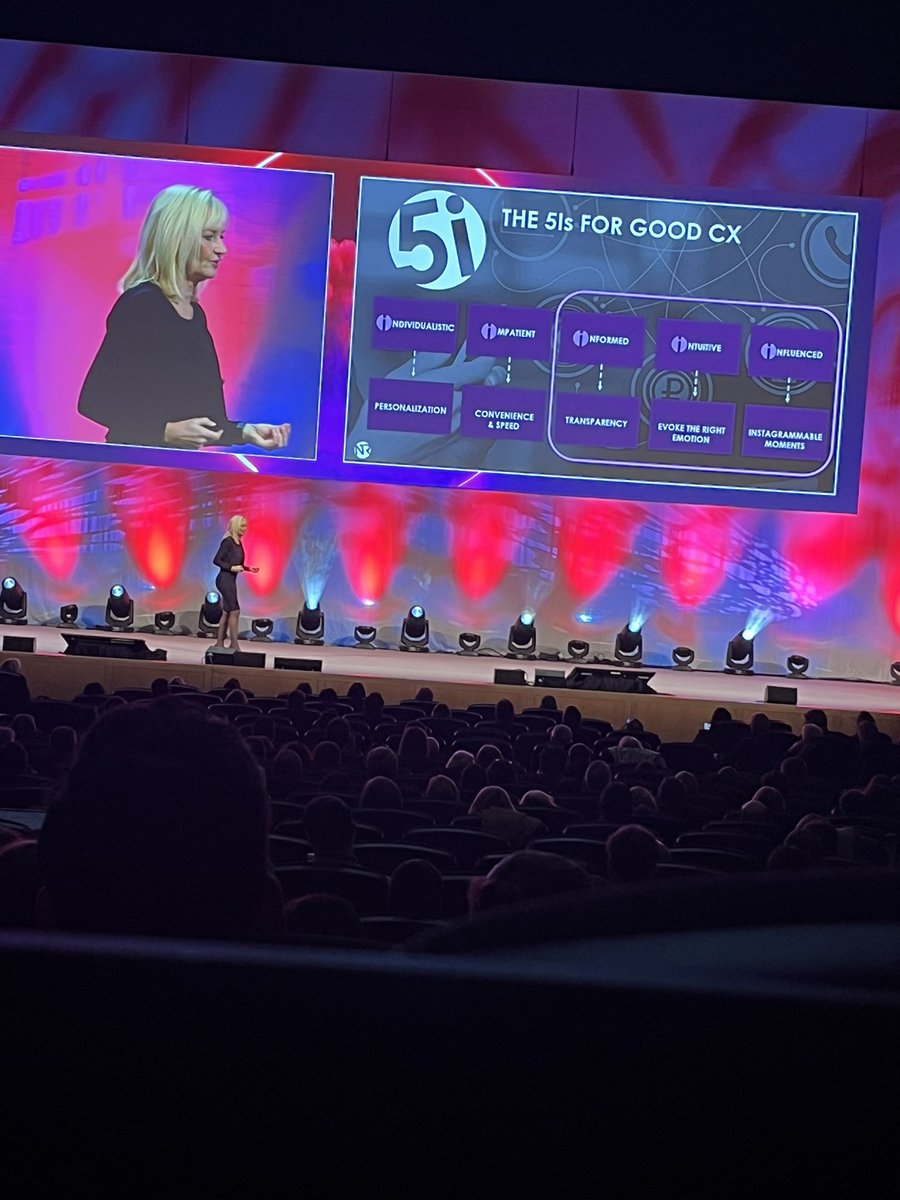 Time freed up by AI Technology should be used to greatly enhance the customer experience - Fascinating talk on Digital Transformation by @NancyRademaker @PendulumSummit