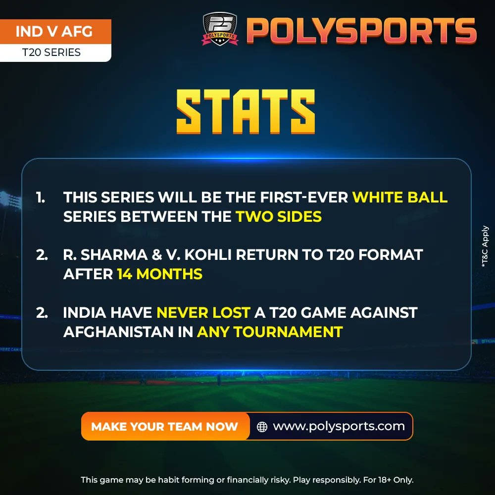 polysportsio's tweet photo. Are you ready for this epic clash between #IND🇮🇳 and #AFG 🇦🇫? 

Make your #Polysports team now 💰⚔️

Download the app from https://t.co/xV0dS3SBFY 

#Polysports #fantasysports #cricket #womencricket #INDvsAFG #AFGvsIND #fantasycricket #cricketfever https://t.co/w4Hi0P5vSO