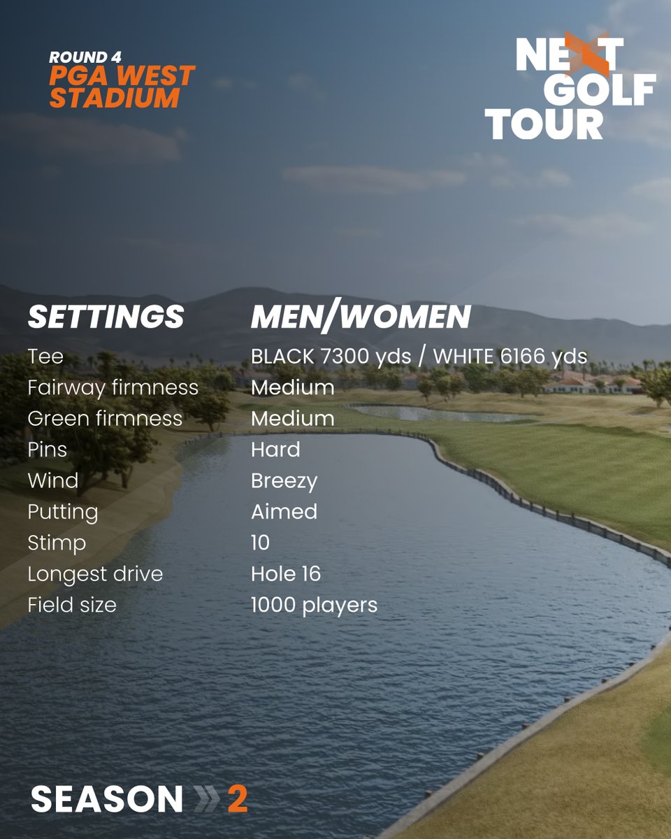 TrackmanGolf's tweet image. SIGN UP FOR ROUND 4!⛳️ Tag someone you think should participate and compete against golfers around the world for the $30,000 winner's purse💰

Hit the 🔗 in bio to sign up.
#NEXTGolfTour #Round4 #Trackman