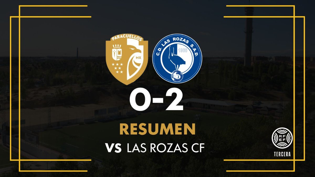 CD Paracuellos MX (@cdparacuellos) on Twitter photo 📹⚽️| RESUMEN🆕
<a href="/CDParacuellos/">CD Paracuellos MX</a> 0️⃣ vs 2️⃣ <a href="/LasRozas_CF/">Las Rozas CF</a>
🔗 youtube.com/watch?si=wdTHv…
#vamosparacuellosmx 📹⚽️| RESUMEN🆕
<a href="/CDParacuellos/">CD Paracuellos MX</a> 0️⃣ vs 2️⃣ <a href="/LasRozas_CF/">Las Rozas CF</a>
🔗 youtube.com/watch?si=wdTHv…
#vamosparacuellosmx