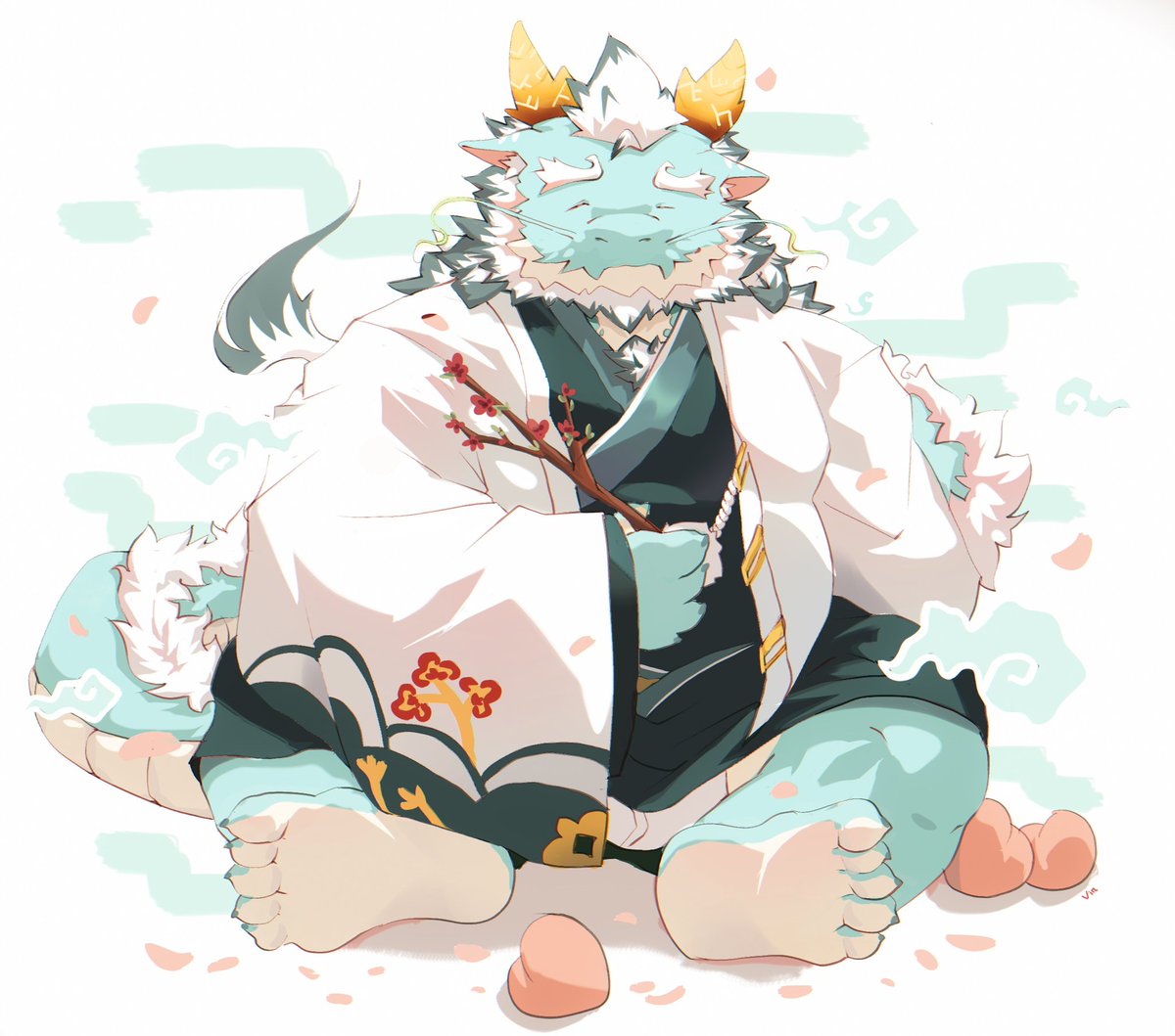 VinPq's tweet photo. 🐉🍑 #放サモ　#モウショウ https://t.co/KhoS9xvfFQ