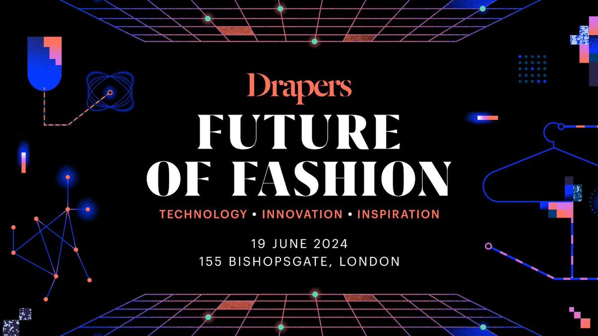 It’s back! Returning for a third year on 19 June 2024, #DrapersFutureofFashion will focus on technology, innovation and inspiration as we delve into the true meaning of the ‘future of fashion’.
#fashionconference #networking #f2f #fashionevents #fashion... bit.ly/3RU9blx
