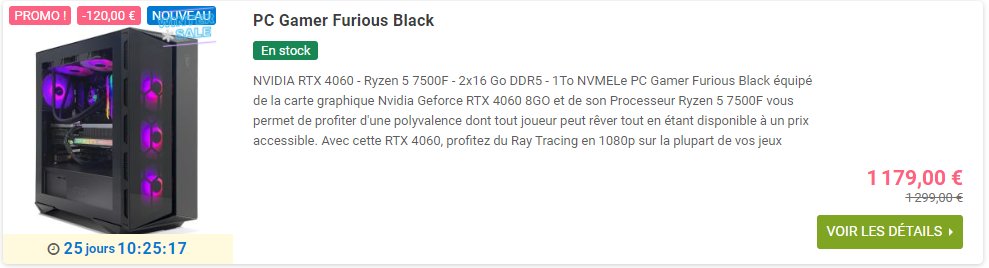🔥Offre pour les soldes d'hiver avec de la DDR5 !! Un prix défiant toute concurrence ;) C'est juste ici ➡️ powerlab.fr/pc-gaming/3263…