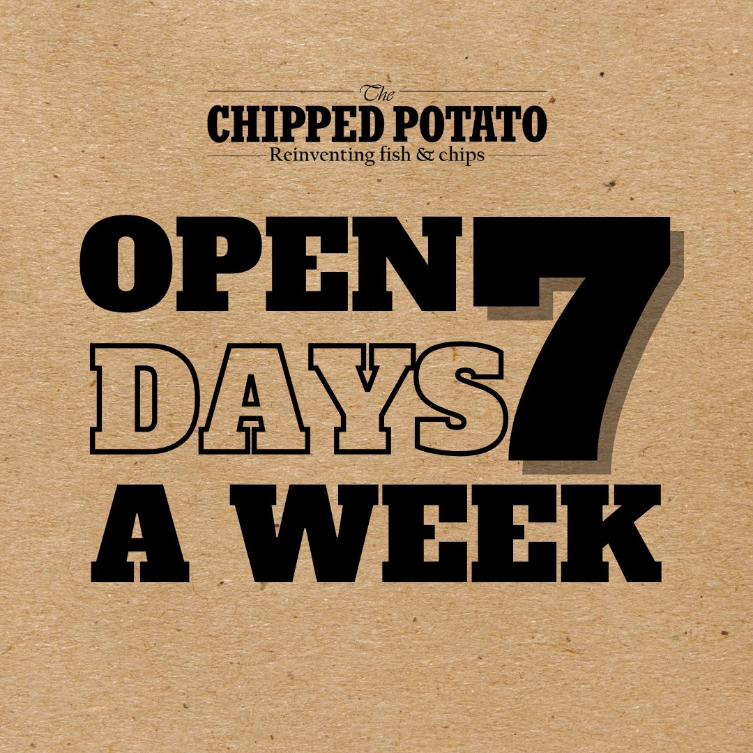Did you know we are open 7 days a week?
So whether your after a midweek treat or a Sunday hangover cure we’ve got you covered!
Open from 12pm Sun-Thurs
Open from 9am Fri &amp; Sat
#lisburn #lisburnfood #lisburncity #nibuisness #nifoodfinds #localbusiness #nichipshop #nifoodfinds