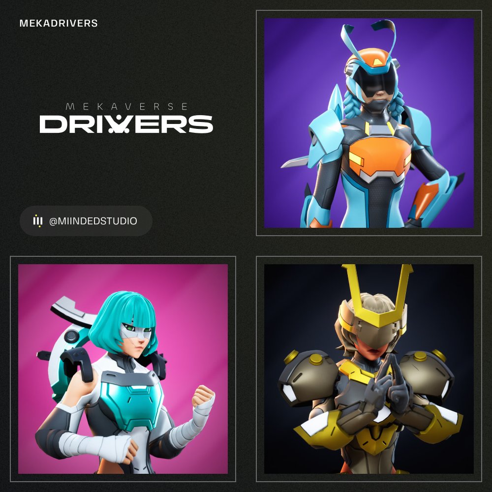 It’s time to talk about another masterpiece we worked on.
Last year, <a href="/MekaVerse/">MekaVerse</a> extended its universe with a collection of 8,888 Meka-Drivers 🤖 in collaboration with <a href="/CoreGames/">Core</a>.

What a perfect match!

We worked on:  
▪️ Smart contract