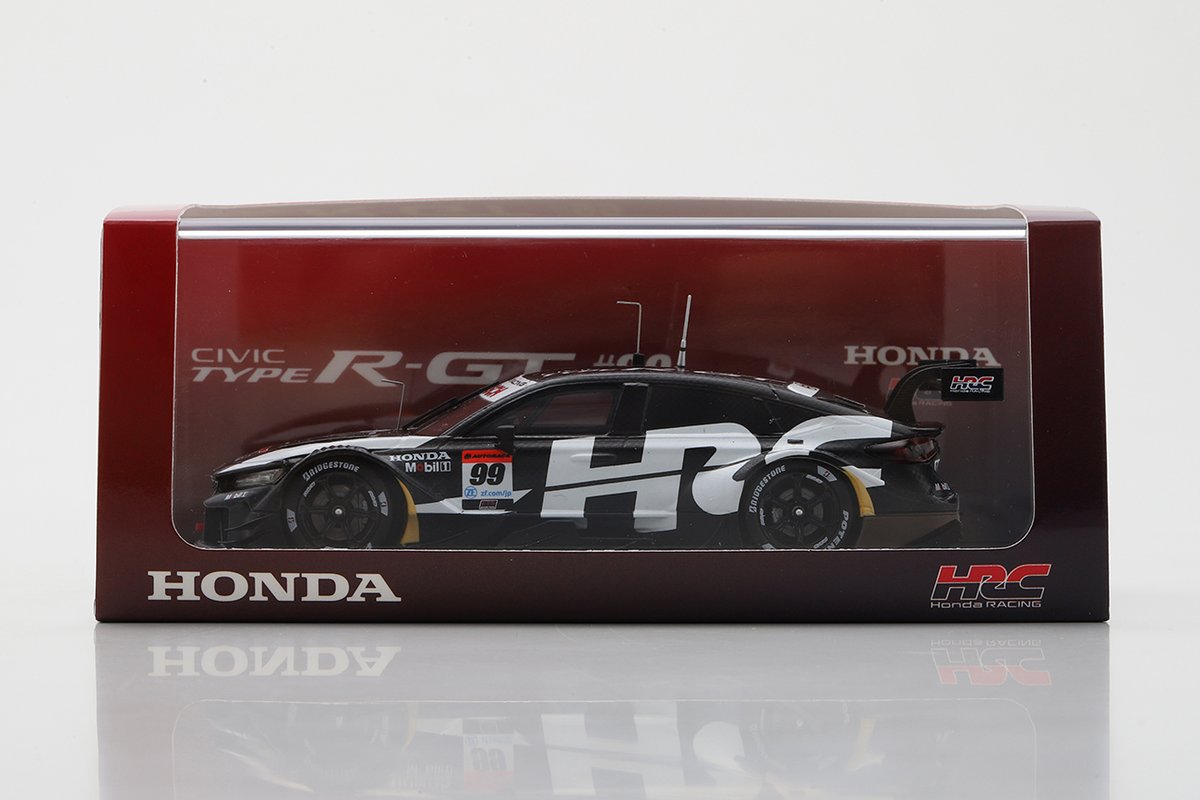 HondaJP_Live's tweet photo. 📢#東京オートサロン2024 にて1/12(金) 14:00～ 30個限定販売

■販売商品：CIVIC TYPE R-GT #99 #ミニカー
■販売場所：幕張メッセ　中ホール　Hondaブース内
■販売価格：12,800円(税込)

Honda Racing THANKS DAY2023で完売したHRCスペシャルパッケージです。
お1人様1点限りとさせて頂きます。

#TAS2024 #HRC #HondaRacing #ホンダモースポ