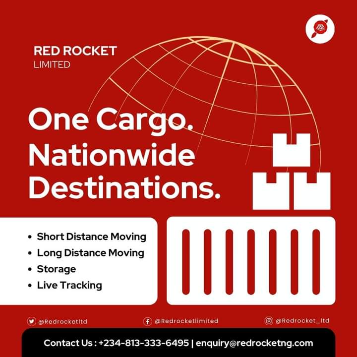 One Cargo, Nationwide Destinations! 

Contact us via DM or enquiry@redrocketng.com  Call +234-813-333-6495
 #haulage #transportation #nigeria #TruckDrivers #RedRocket #haulageservices