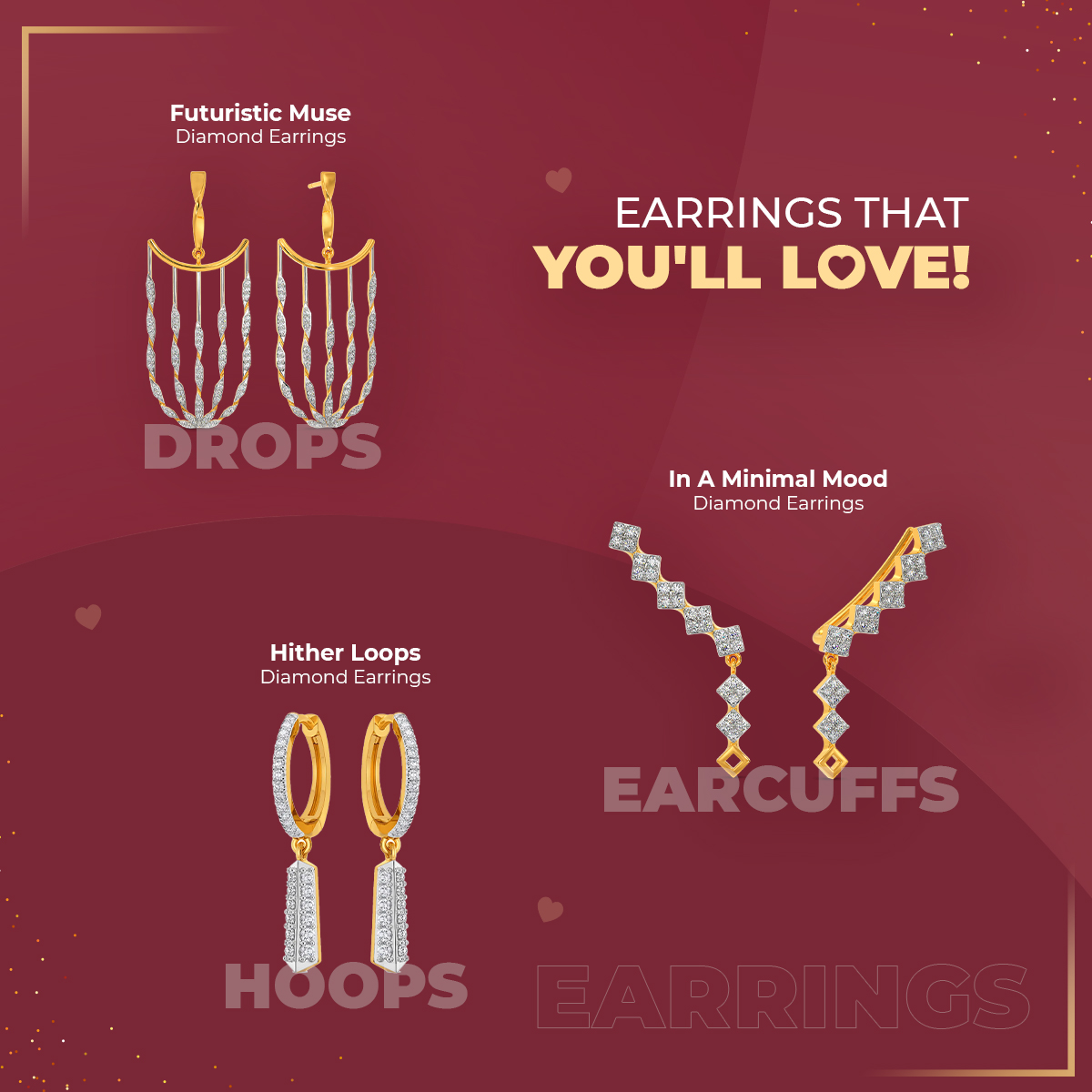 Melorra_com's tweet image. Did you h(ear)? Our biggest collection of Diamond Earrings has something for ​everyone! ​

#Melorra #DiamondJewellery #EarringDesign #TrendyJewellery #Trendsetter