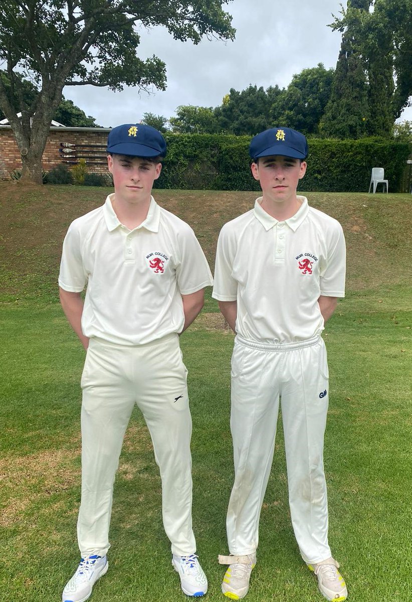 Our best wishes to Dan & Luke Murray from St Michael's College and @pembrokecricket who are currently playing for @MuirCollege at a 12-team schools festival in Grahamstown, Eastern Cape, South Africa. Today's fixture is against the host school @standrews1855 @stmcnews
