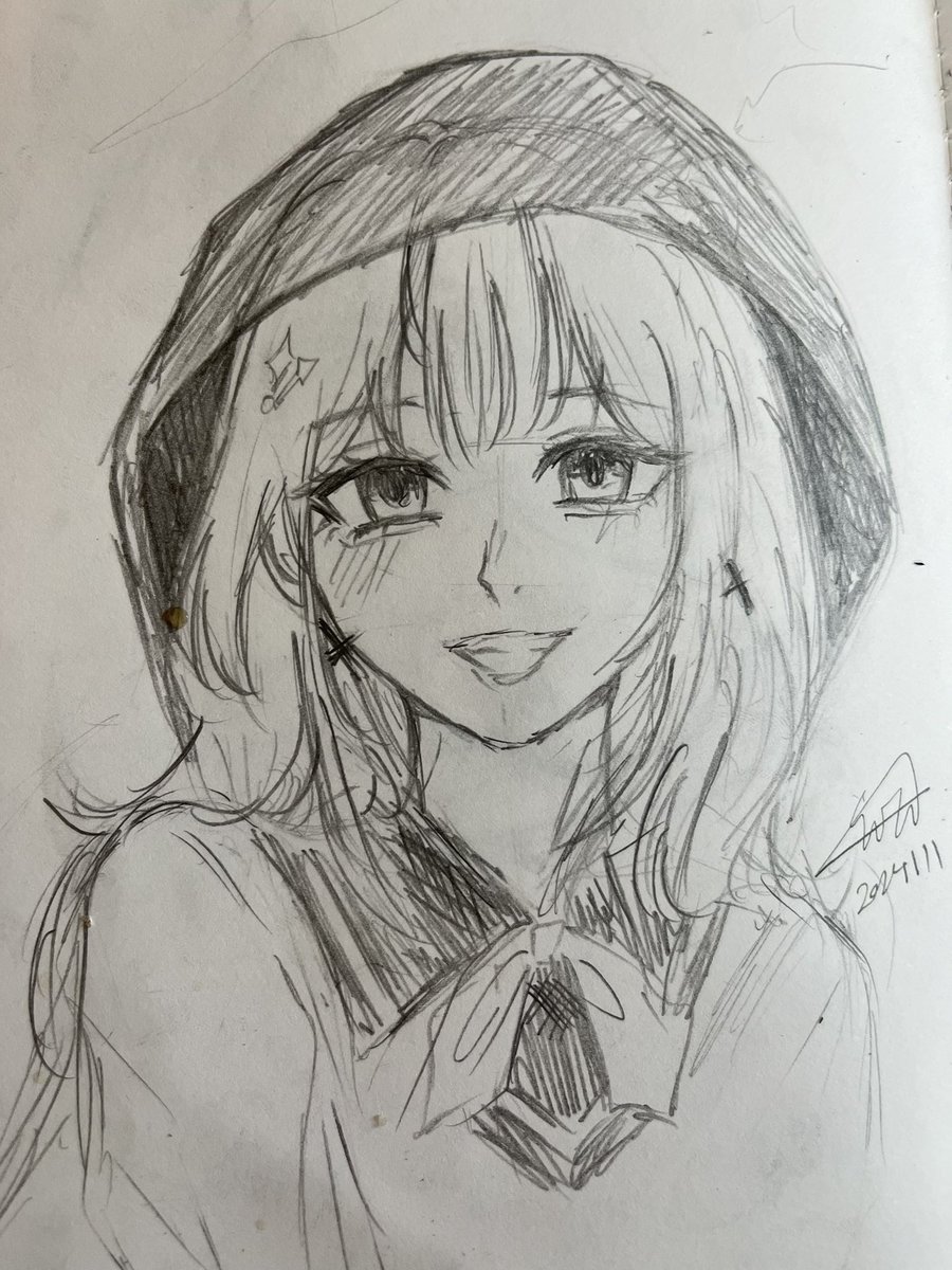 KukiYuka's tweet photo. 🌧️
#お絵描き #Pencildrawing #イラスト https://t.co/1vqvfXhyeq