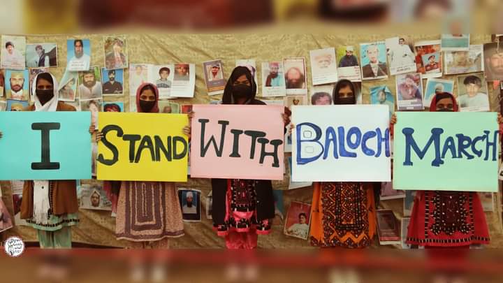 #IStandWithBalochMarch