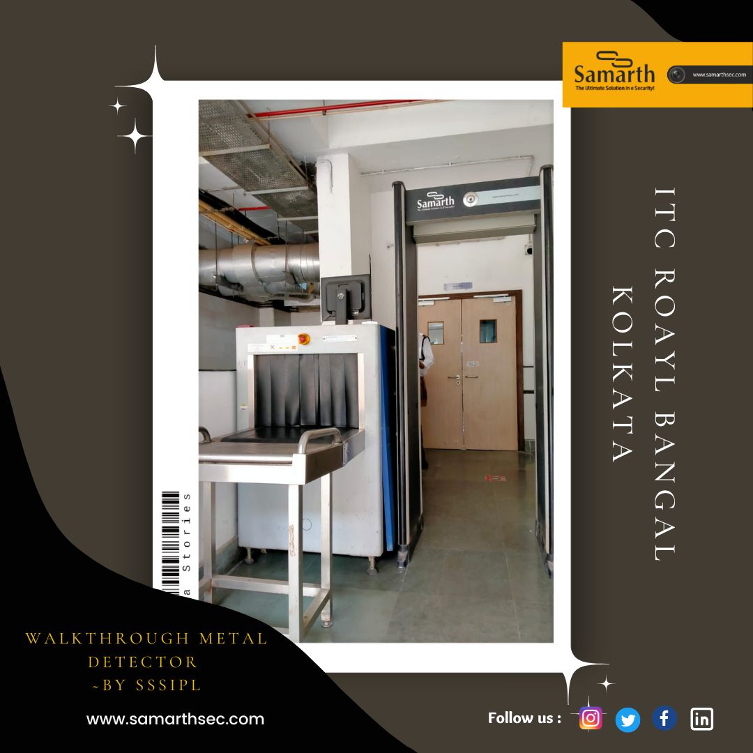 SamarthSec's tweet image. Metal Detector at ITC Royal Bangal, Kolkata  - By SSSIPL
#MultiZone #walkthrough #metal #detector #metaldetector #camera #security #itc #royalbangal #kolkata #securitysystem #Mumbai #india #maharashtra #mumbai #sssipl