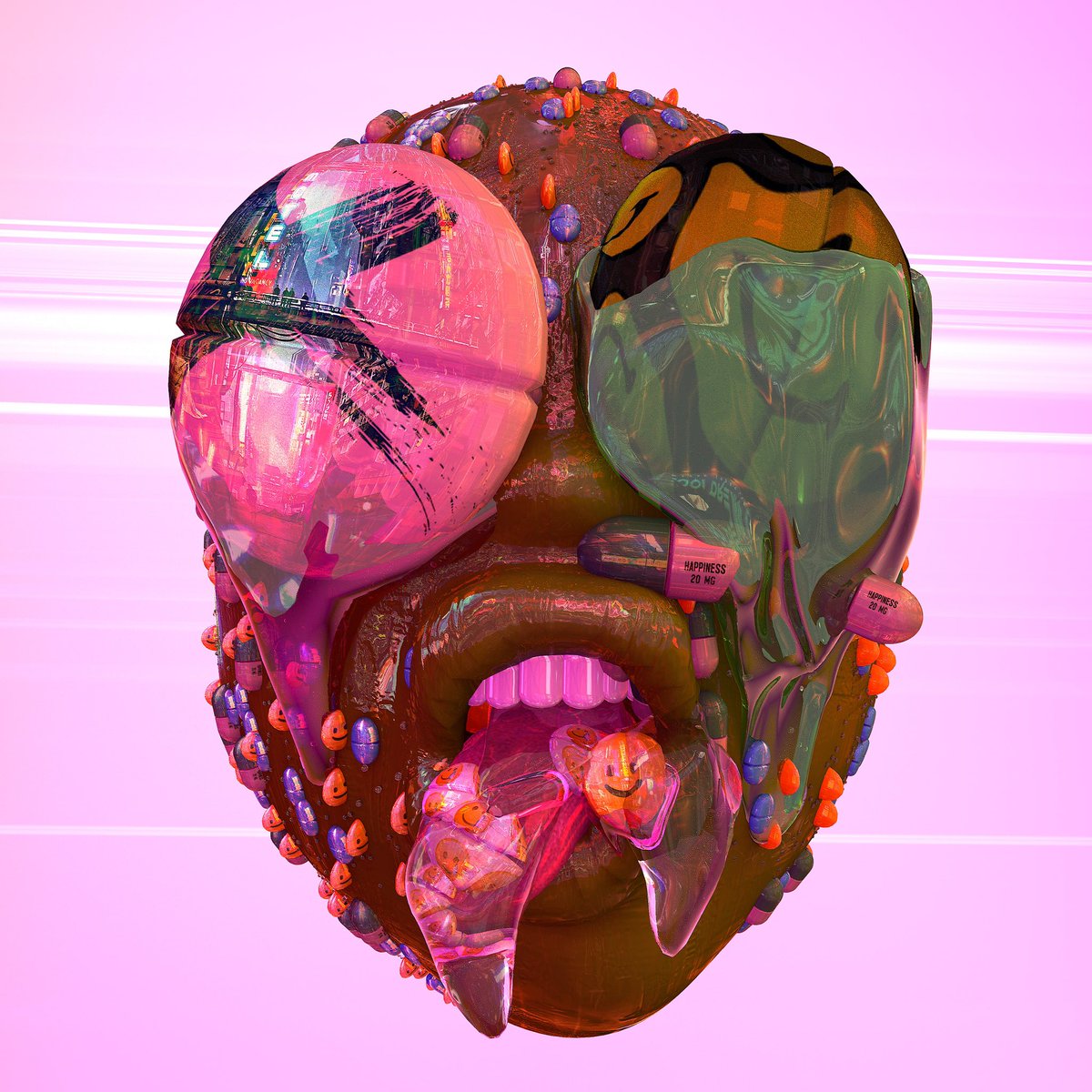 ArtKatana_'s tweet photo. Happiness 20 mg 💊 

🌟 Now available on OpenSea - https://t.co/dxDzTljyqf
🌟 My art - https://t.co/CulA3v9nGz  By @ArtKatana_yoga  
W#NFT #CryptoArt #artkatana #DigitalArt #Blockchain #Crypto #OpenSea #NFTdrop #pills #Happiness #cyborg #3dart https://t.co/lHiLy1BT17