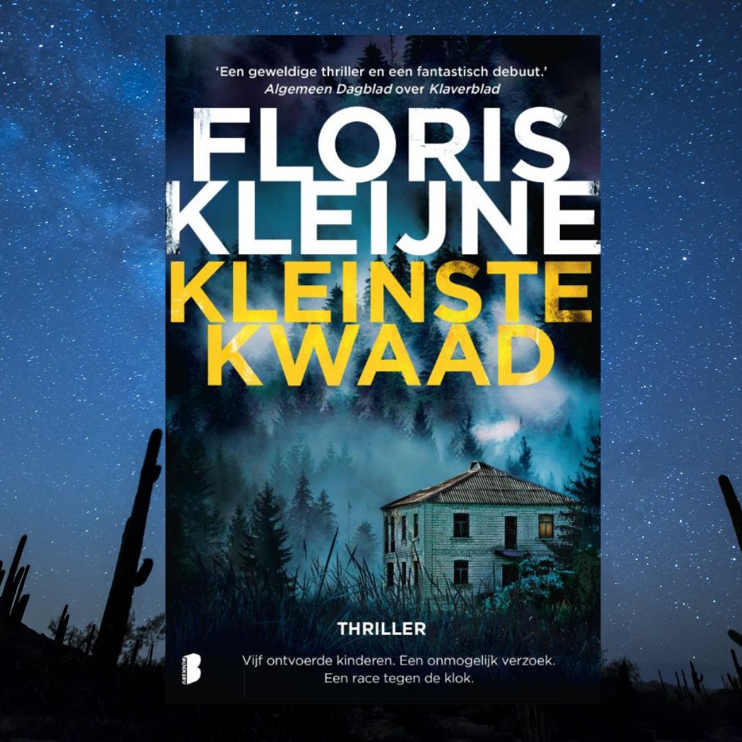 Nieuw verschenen: Kleinste kwaad van Floris Kleijne <a href="/Boekerij/">Boekerij</a> #vrouwenthriller