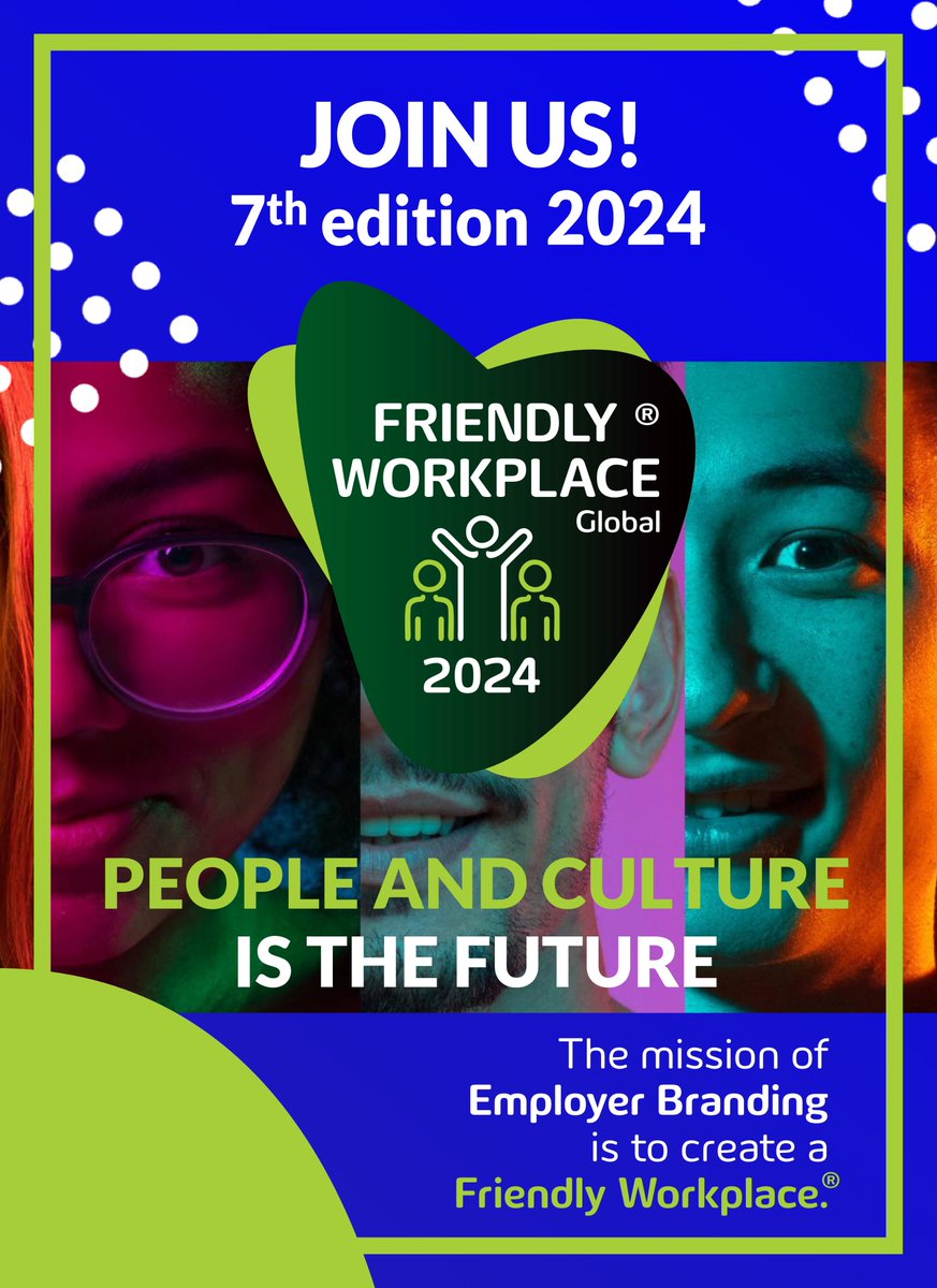 7. edycja Friendly Workplace® rozpoczęta 💚

Misją Employer Brandingu jest tworzenie "Friendly Workplace" – miejsca, w którym pracownik jest zaangażowany, dostrzegany i doceniany. rmacyjny programu oraz warunki uczestnictwa.
#FriendlyWorkplace #MarkaPracodawcy #EmployerBranding