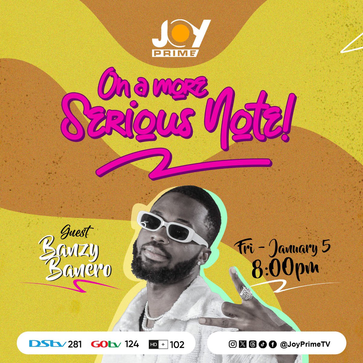 Gettheartiste's tweet photo. @articlewani &amp; @1realbanero were booked through “Get The Artiste”

Tomorrow on @JoyPrimeTV . https://t.co/pD9Jzlc49T