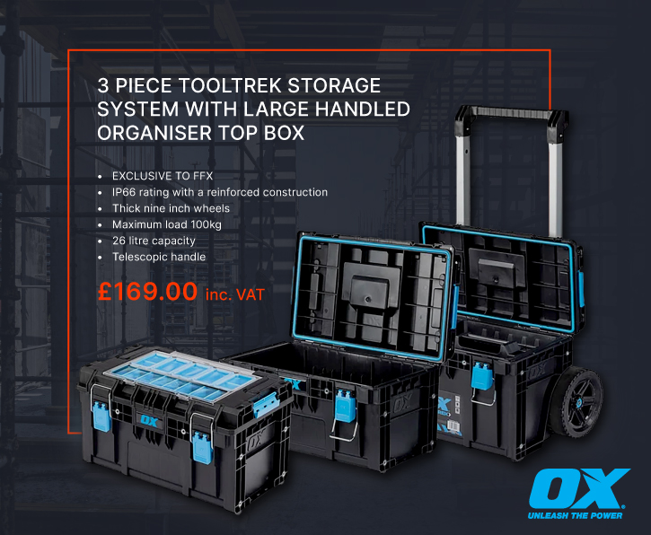 FFX Group LTD (@toolsffx) on Twitter photo FFX EXCLUSIVE! <a href="/oxtoolsuk/">OX Tools UK</a> 3-piece Tooltrek keeps your tools organised and protected. With a IP66 rating, it shrugs off spills, splashes, and even the occasional rogue sprinkler. For just £169 inc VAT you can grab yours today at bit.ly/3Hgvehk
#OXtools #Handtools FFX EXCLUSIVE! <a href="/oxtoolsuk/">OX Tools UK</a> 3-piece Tooltrek keeps your tools organised and protected. With a IP66 rating, it shrugs off spills, splashes, and even the occasional rogue sprinkler. For just £169 inc VAT you can grab yours today at bit.ly/3Hgvehk
#OXtools #Handtools