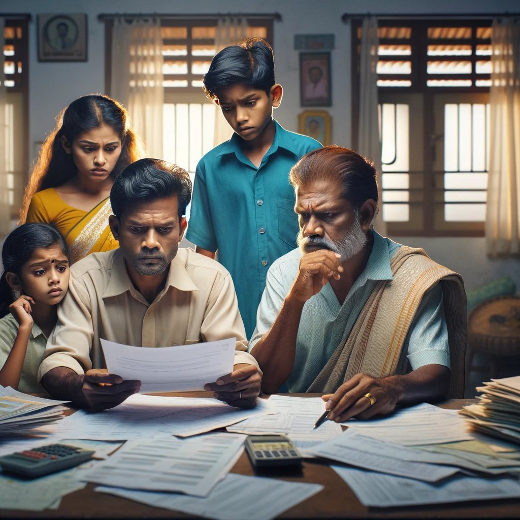 🇱🇰💰 In Sri Lanka, 3.1 million families are now in debt. Out of these, nearly 700,000 have incurred debts due to loans taken out to fulfill their daily food needs.

⭕️ Total number of families in Sri Lanka: ~5.1 million.

#SriLanka #Economy #DebtCrisis 📉🏦