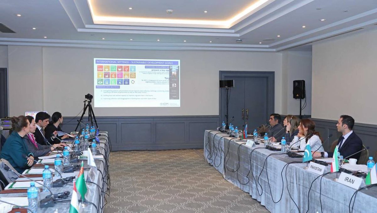 At a meeting of the Almaty Process Technical Expert Group, the activity of the Regional Training Center on Migration was discussed On December 21, 2023, a meeting of the Almaty Process Technical Expert Group was held in Baku. #SMS #StateMigrationService #RTCM