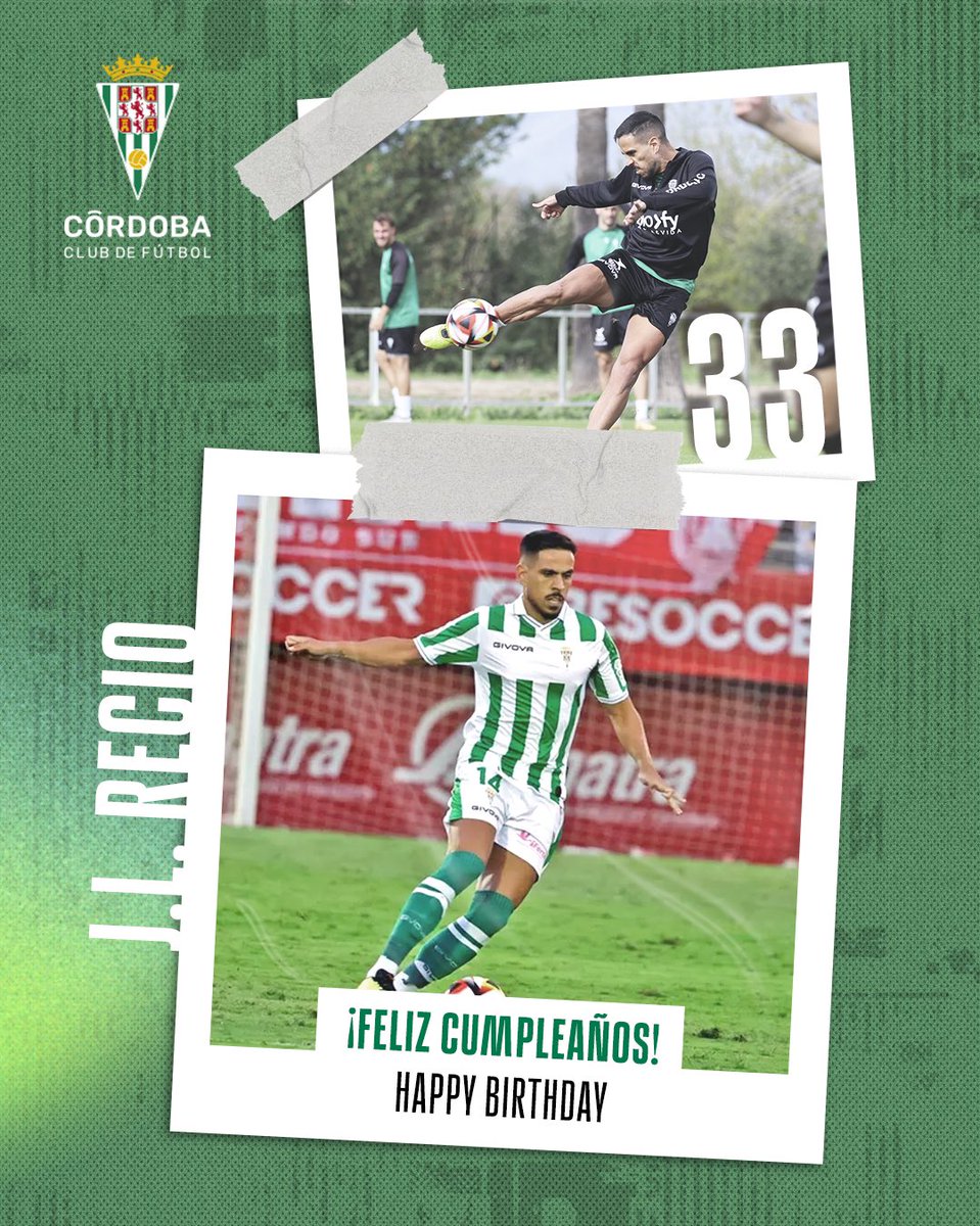 Además, nuestro querido Recio también sopla 3️⃣3️⃣ velas en este día 🎂

¡Felicidades! 🎉🎁🎈