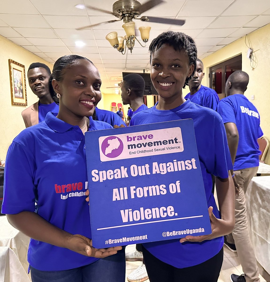 BebraveUganda's tweet photo. The new year is here and we continue to call upon you to speak up against all forms of Violence.
Together we can make this world a better place.
Together, we stand in solidarity to end childhood sexual violence. 
Let's raise our voices &amp; create awareness:
#BeBrave Today. https://t.co/GzXPhPHEbE
