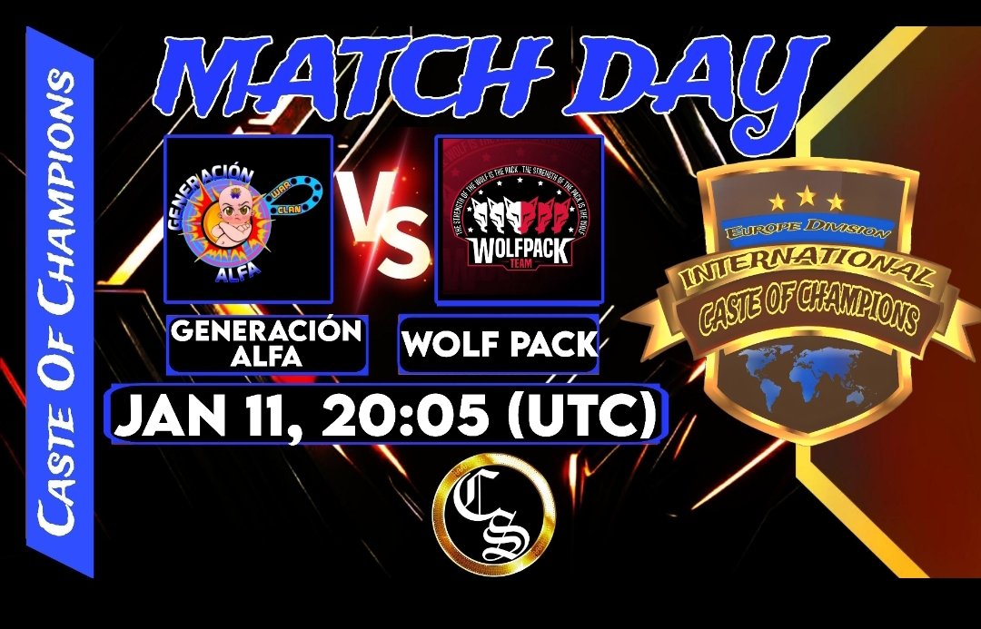 HOY SE PELEA CON TODO ALFAS 
VAMOS A POR LA VICTORIA
EQUIPO 💪