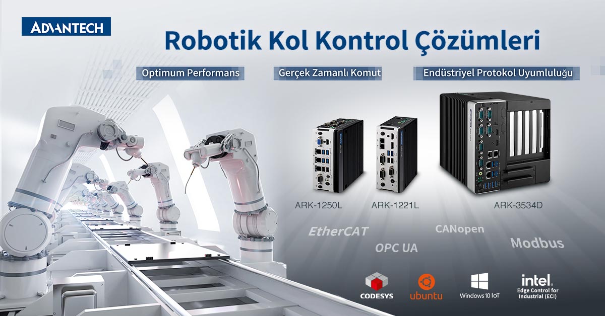 AdvantechTR's tweet photo. ARK Serisi Robotik Kol Kontrol Çözümlerini inceleyin! 

👉 Ayrıntılı bilgi için tıklayın: https://t.co/ieFY2rPvrg
👨‍🔧 Uzman satış ekibimize mesaj bırakın:
https://t.co/6ireaeiLfg

#Advantech #AdvantechTürkiye #ARK #robotik #roboticarm #embedded #IoT https://t.co/xthHiHVSn0