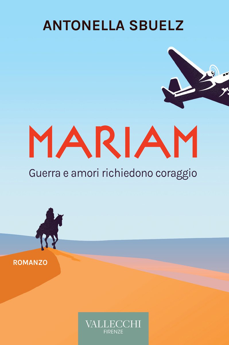 “La Libia fascista. Il ventennio che ha consegnato l’Europa ai totalitarismi. Sopravvivere al colonialismo, alla guerra e a certi amori richiede coraggio. Mariam ce l’ha.”

#Mariam il #libro di #AntonellaSbuelz
<a href="/VallecchiE/">Vallecchi Firenze</a> 

Ascolta la conversazione bit.ly/3SezGDO