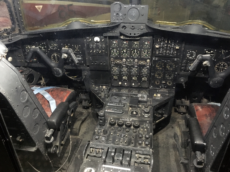 NewarkAirMus's tweet photo. All that survives of the Southend #Beverley #XB261 is now displayed in #NAMHangar2 https://t.co/wd32mBKPjI