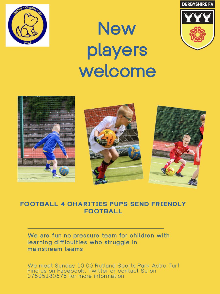 Football 4 Charities Pups tweet media