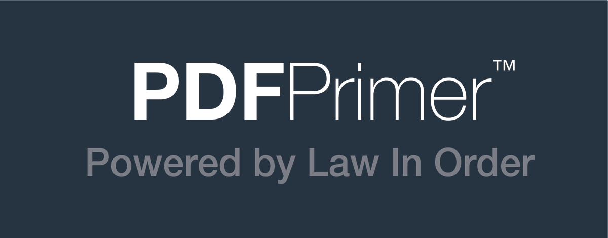 PDFPrimer™ easily and efficiently renders files to PDF format. It renders spreadsheets, Word documents, PPT presentations, maps/plans and emails and their attachments in one app. Watch our short demo: bit.ly/3FXu8Hj  #eDiscovery #PDFPrimer #legaltech #lawinorder