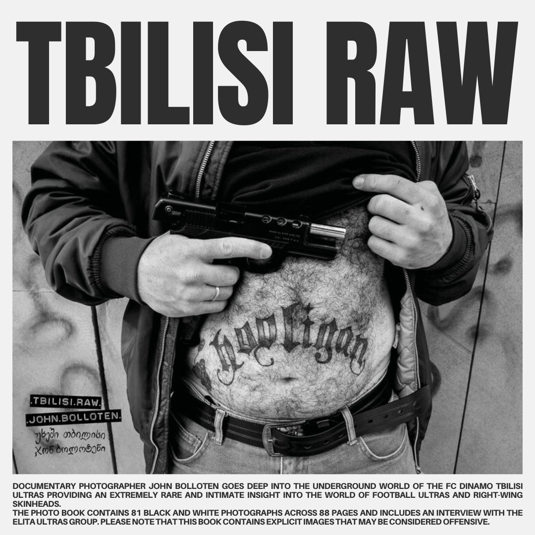 LowerBlock's tweet photo. NEW IN | Tbilisi Raw by @jbolloten
#Elita #ultras #footballultras
https://t.co/ctqFGRI9oq