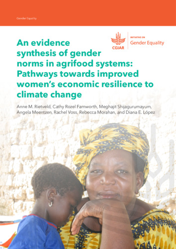 Pleased to share a new evidence synthesis that identifies 14 gender norms constraining women in LMICs from building economic resilience. It draws on 400 articles, 82 GENNOVATE interviews with women in Africa, and so much work from the whole team! 👏👏 hdl.handle.net/10568/136053