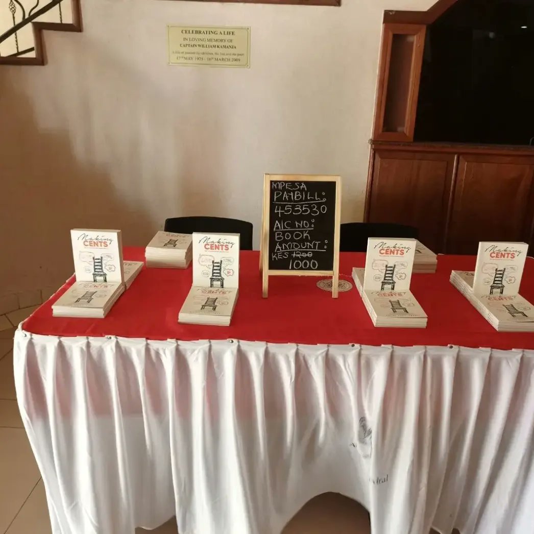 _MakingCents_'s tweet image. #ThrowBackThursday

Did you know that the Making Cents book is available for purchase at the Centonomy Open Day Event for KES 1000 only? 

We can't wait to serve you this Open day on Sat 13/01/24 at All Saints Cathedral.

See you there!

#MakingCents #CentonomyOpenDay