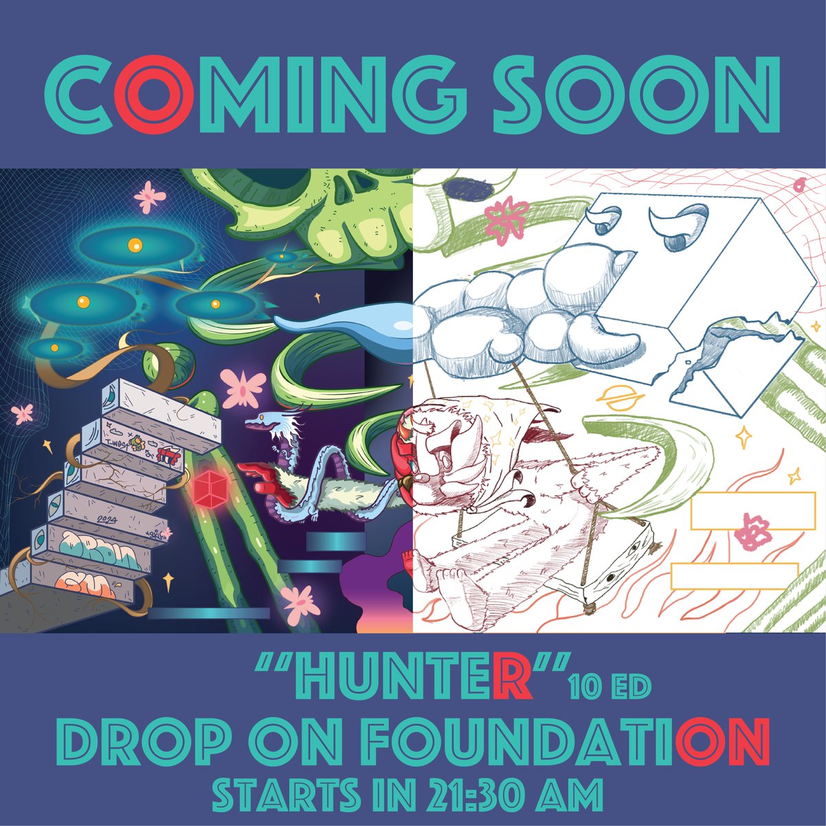 Please leave my first piece of art this year.🙏
foundation.app/collection/oron

#nfts #nftart