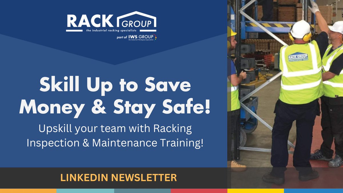 Read how investing in training your team to be confident in pallet racking inspection and maintenance can yield substantial benefits for your warehouse

loom.ly/E84CZ2Y

#training #warehousesafety #rackinginspections