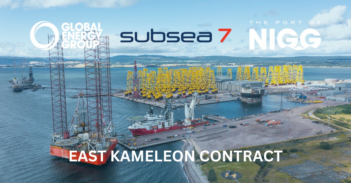 Global Energy Group has been awarded a contract from Subsea7 to fabrication Subsea Spools and Anode Sled Structure for Aker BP East Kameleon North Sea field development.

Learn more about this contract award : gegroup.com/latest/global-…

#Fabrication #Subsea #NorthSea