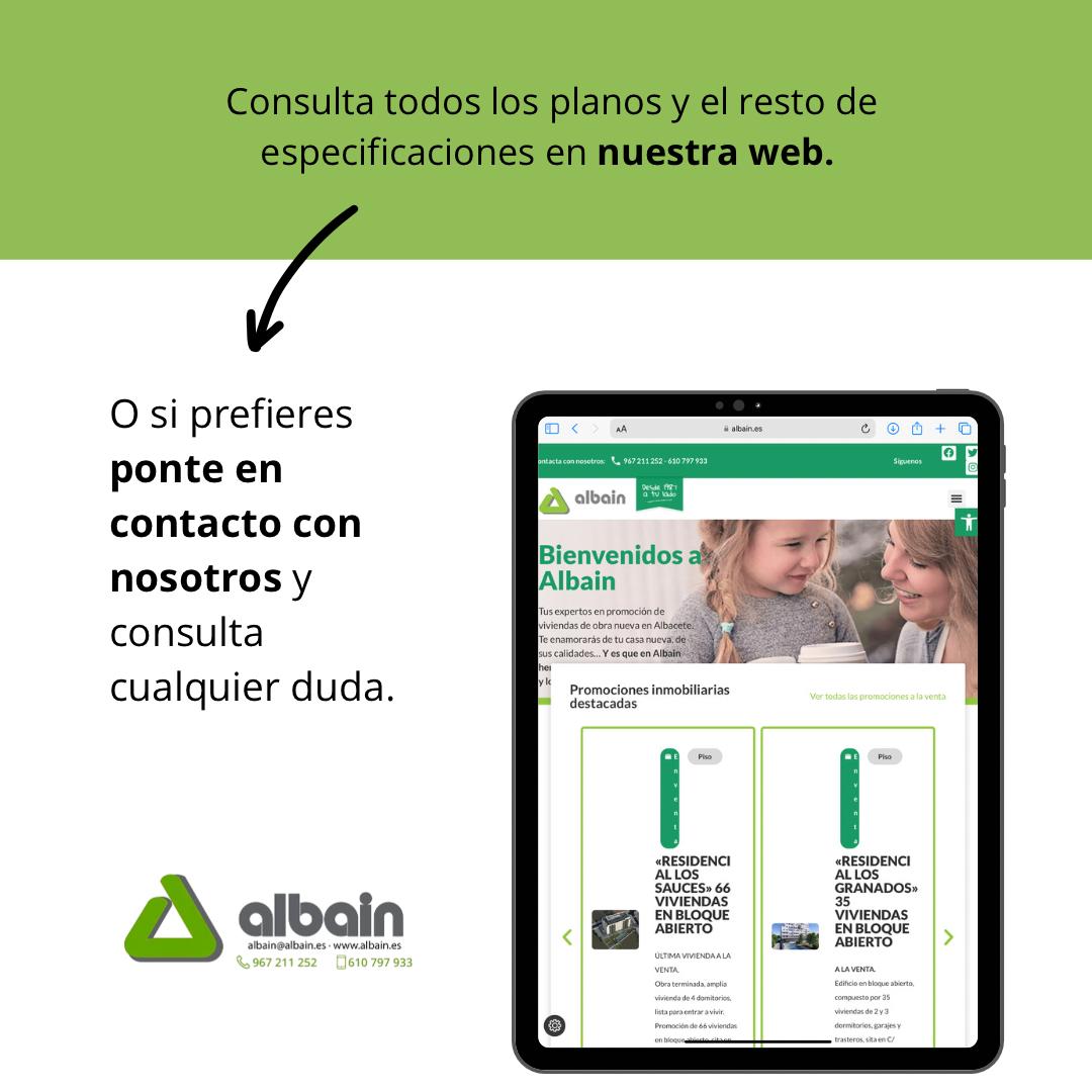 AlbainSA's tweet photo. Últimas  viviendas en R.Los Granados y R.Los Sauces! oportunidad única para conseguir el  hogar de tus sueños😍🏠
Imagínate vivir en un lugar donde se unen comodidad y elegancia, nuestros residenciales son un paraíso, piscinas, parque infantil, pista de pádel
#albain #Albacete https://t.co/Vdf8HnUieN