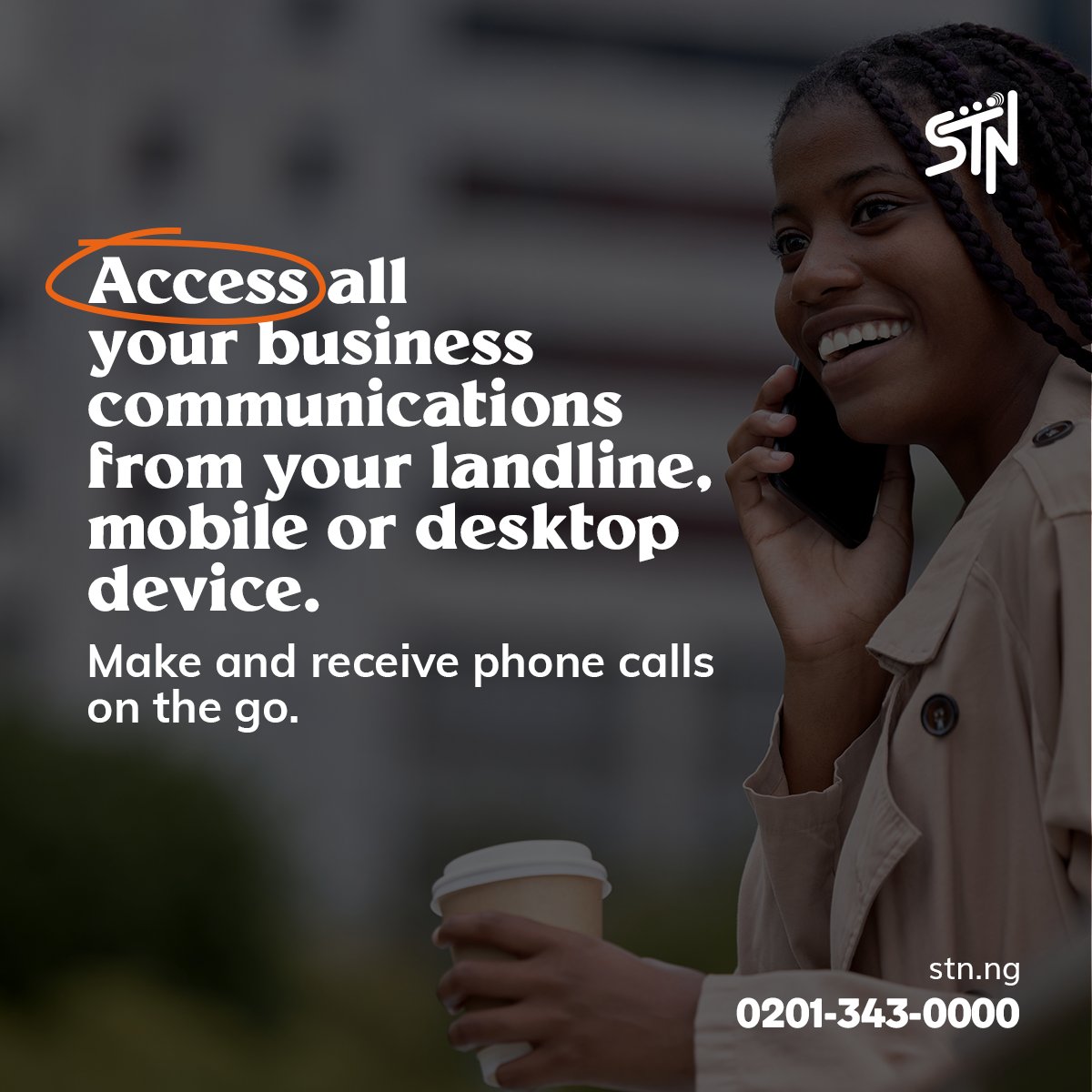 Take control of your business communications like never before.📞📱💻

Access all your calls seamlessly from your landline, mobile, or desktop device with our innovative solution. 

Stay connected, anytime, anywhere. 

#UnifiedCommunication
#AnywhereAccess
#StnNigeria
#Explore