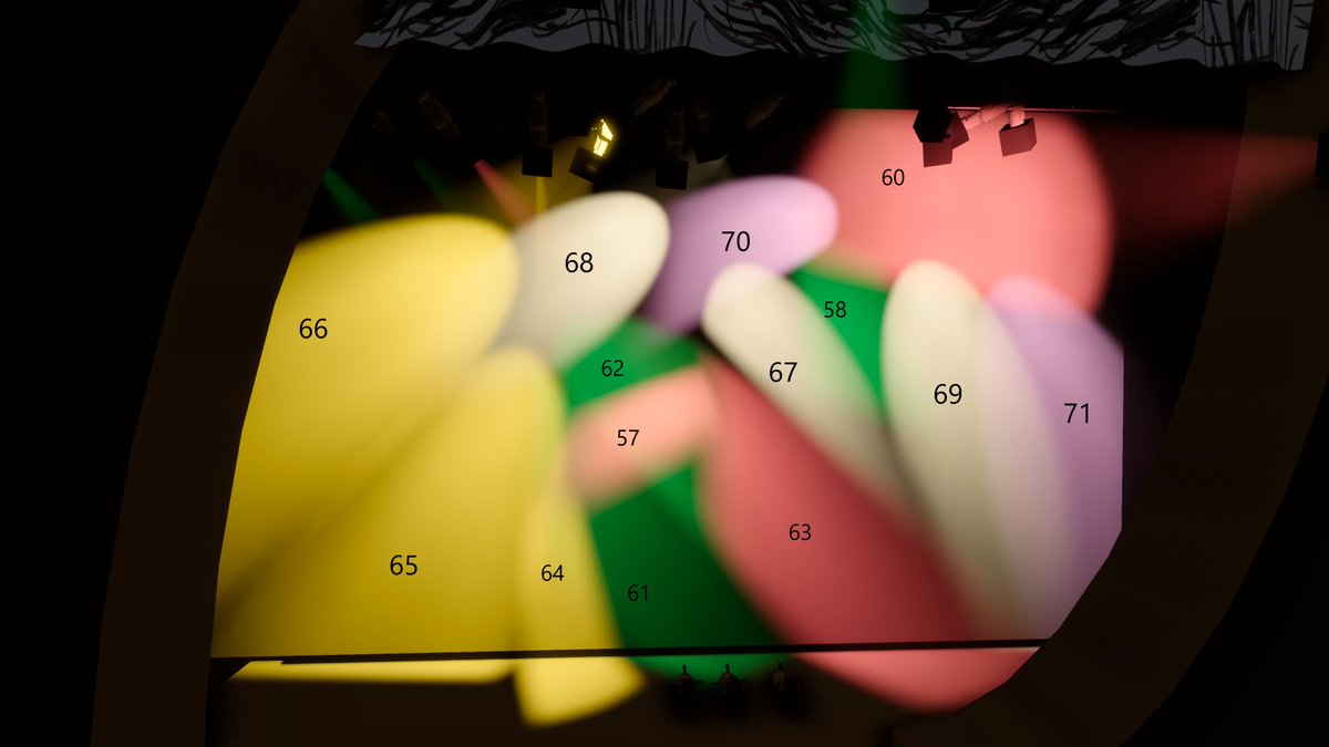 Just playing with lights and watching bones #lighting #rendering