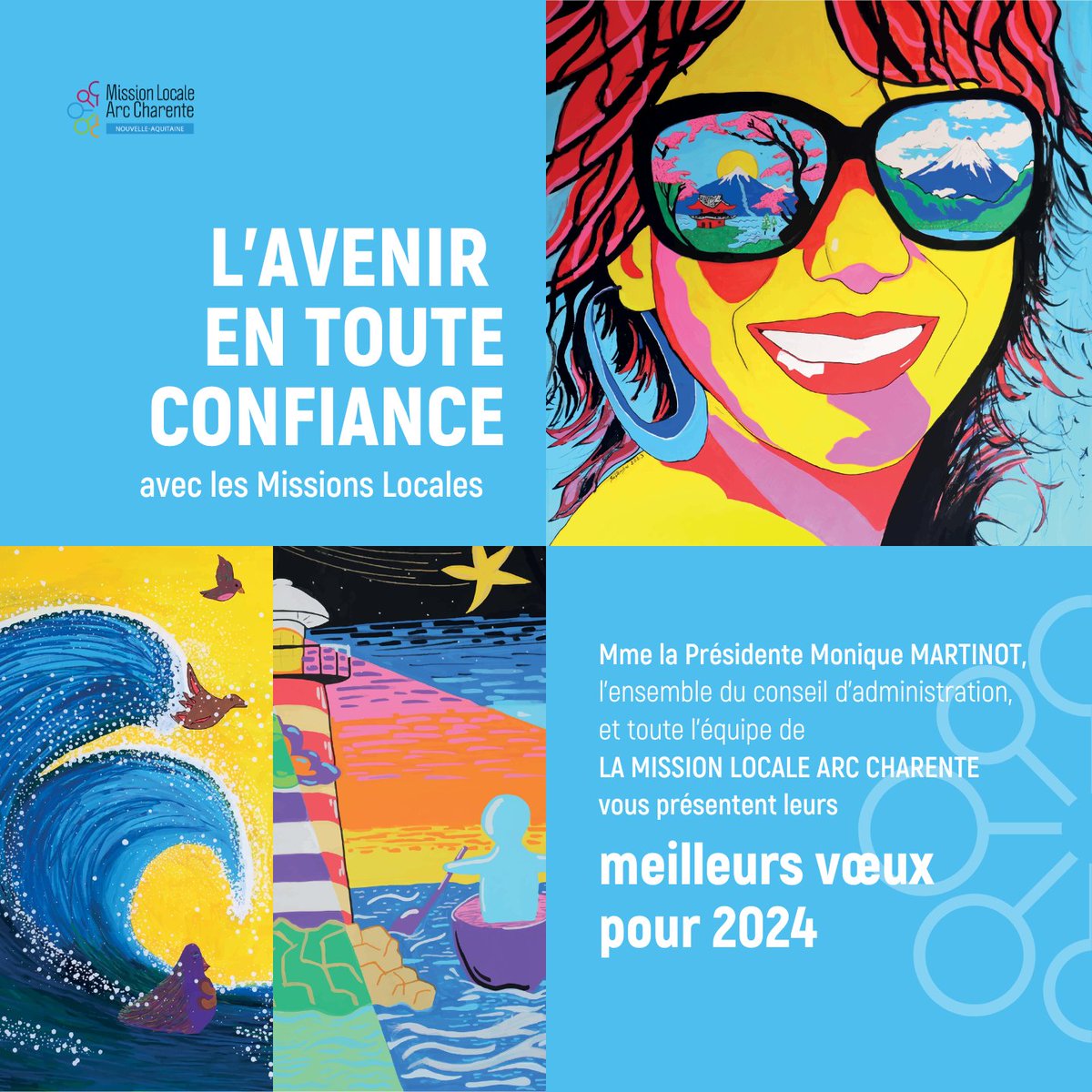 MLArcCharente's tweet image. Nous présentons nos meilleurs vœux à
toutes et tous ✨