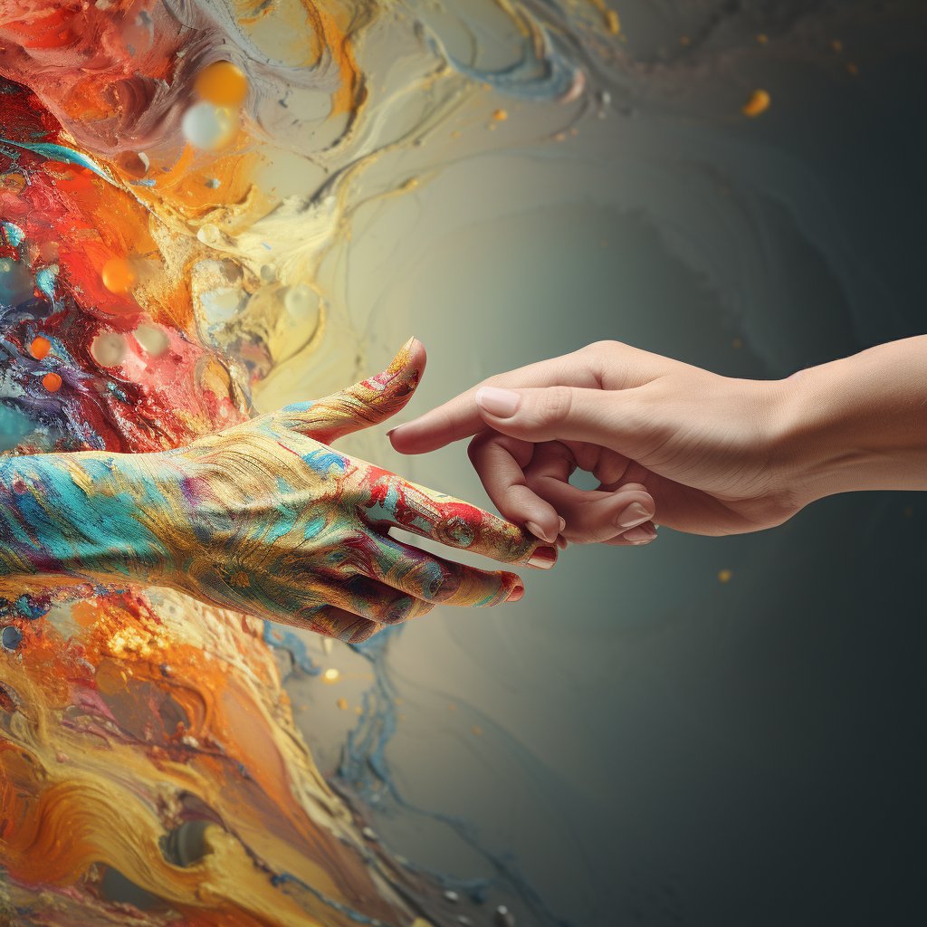 KaiHoffstad's tweet photo. The world is our canvas, and together we can paint it with acts of kindness, compassion, and understanding. Let's spread positivity through art and make the world a brighter place! 🌍🎨 #NFTs #nftcollector #digitalart https://t.co/JrqSPn2iEX