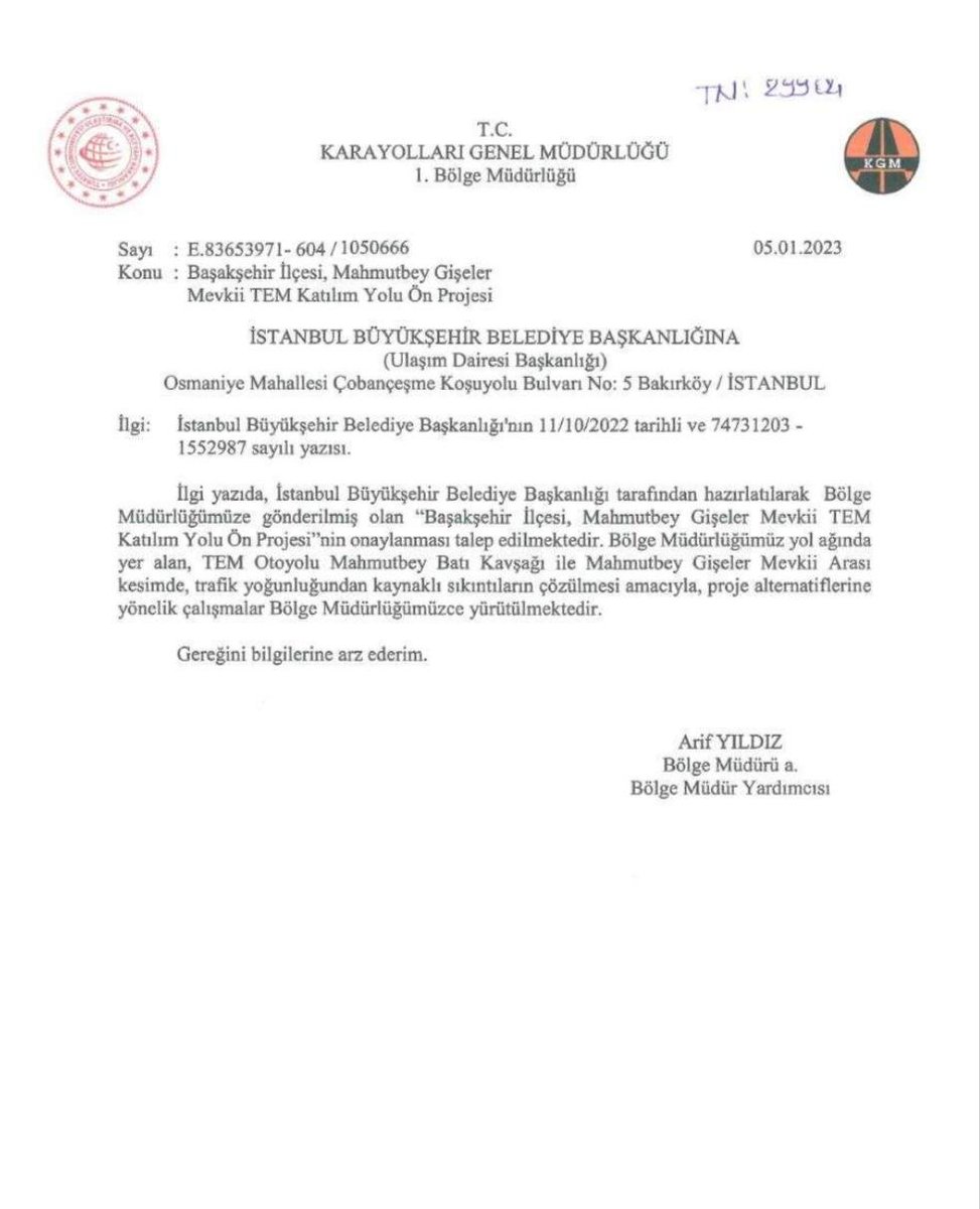 tcbuyuksehIr1's tweet photo. YANLIŞ❌: İBB, Mahmutbey'deki trafik sorununu çözmedi.

DOĞRU✅: Mahmutbey, Ulaştırma Bakanlığı'nın sorumluluğundadır. İBB, Ekim 2022'de bölgede proje yapmak için izin istemişse de bu izin talebi Ulaştırma Bakanlığı tarafından reddedildi ve İBB'nin projesi engellendi. https://t.co/tdpKSCnLs1