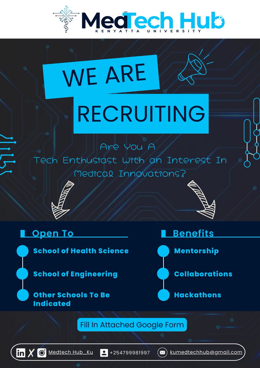 MedTechhubKU's tweet photo. We are recruiting members.
Below is the registration link
https://t.co/4J2X8RKYfB https://t.co/UdzXwmVOiM